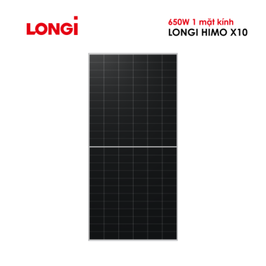 TẤM PIN NĂNG LƯỢNG MẶT TRỜI LONGi 650W Hi-mo X10